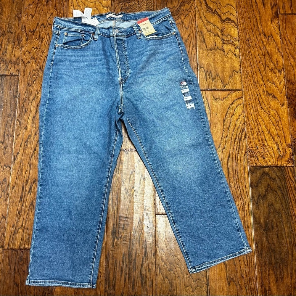 Levi's‎ ribcage straight ankle jeans NWT - Picture 2 of 9